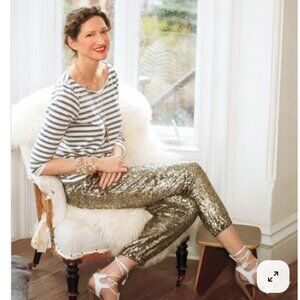J.Crew Collection Sequin Joggers